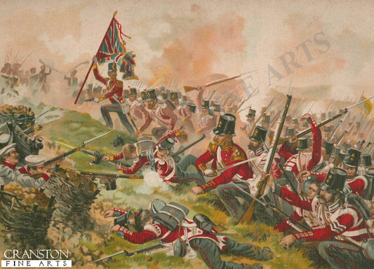 The Light Division Carrying the Heights of Alma, Crimea 1854 by Harry Payne. [Postcard]