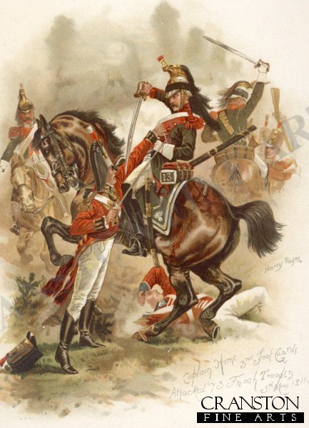 Captain Home of the 3rd Foot Guards by Harry Payne. [Postcard]