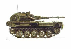 Scimitar Tank by P Oliver. [print]