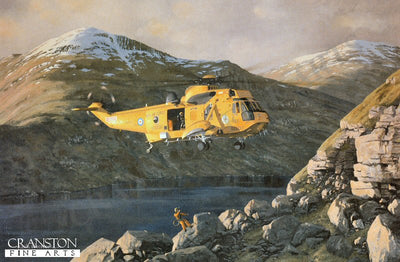 Westland Sea King SAR.3 XZ585 of 202 Sqn RAF by Keith Woodcock. [print]
