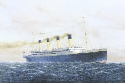 Titanic Maiden Voyage by E. D. Walker. [print]