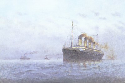 Titanic into the Night by E. D. Walker. [print]